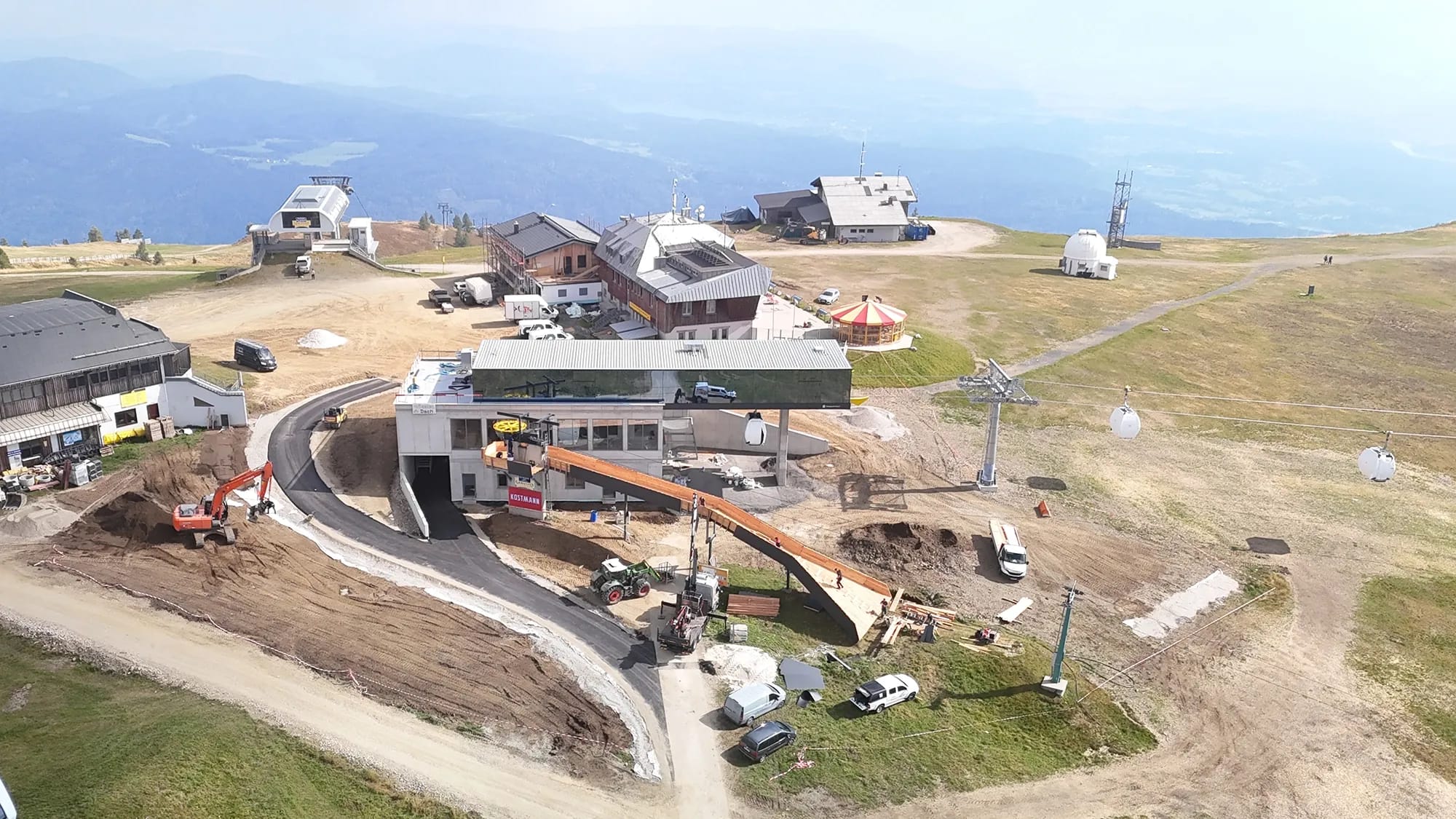 Bautagebuch Kanzelbahn II Gerlitzen Alpe