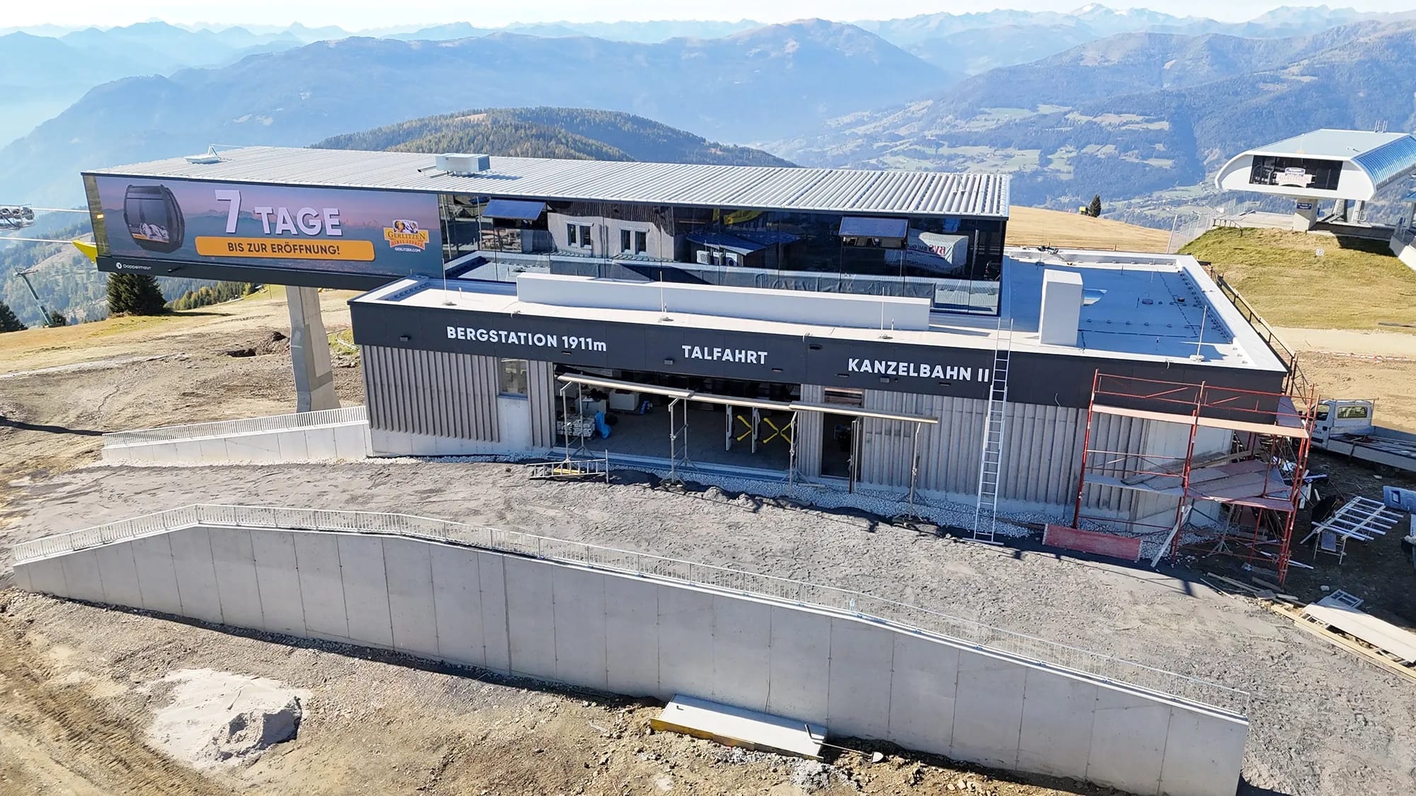 Bautagebuch Kanzelbahn II Gerlitzen Alpe