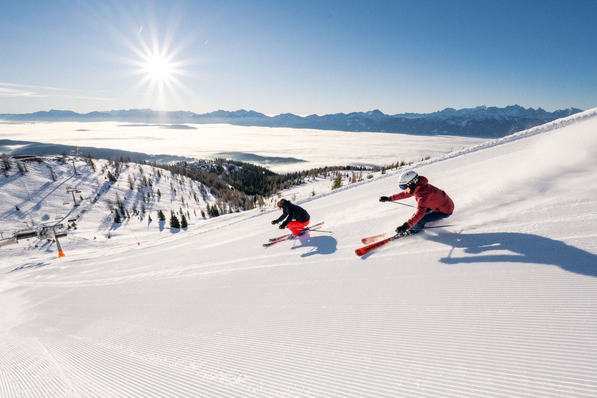 Skifahren auf den besten Pisten im Zentrum Kärntens - Gerlitzen Alpe