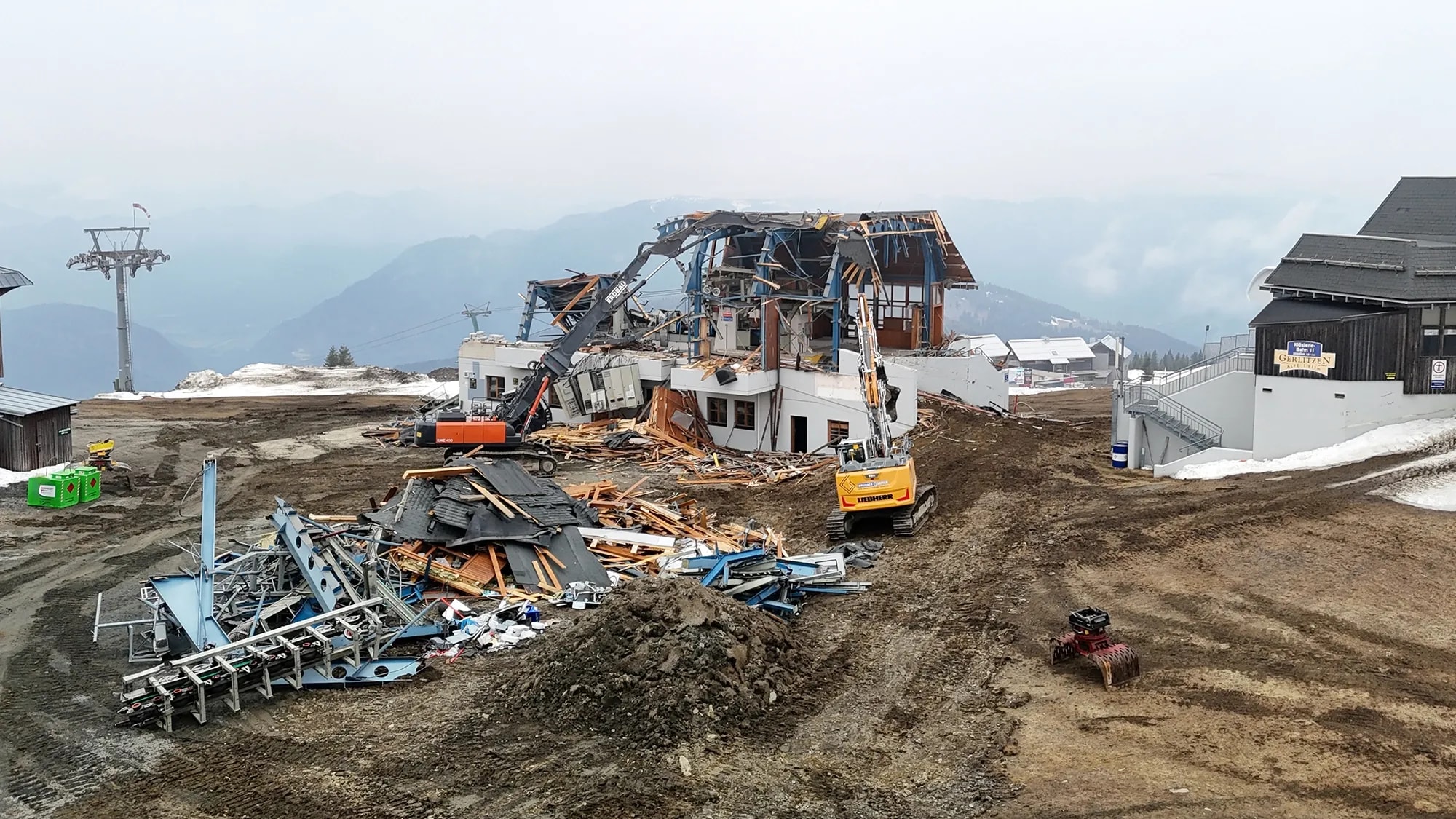 Bautagebuch Kanzelbahn II Gerlitzen Alpe