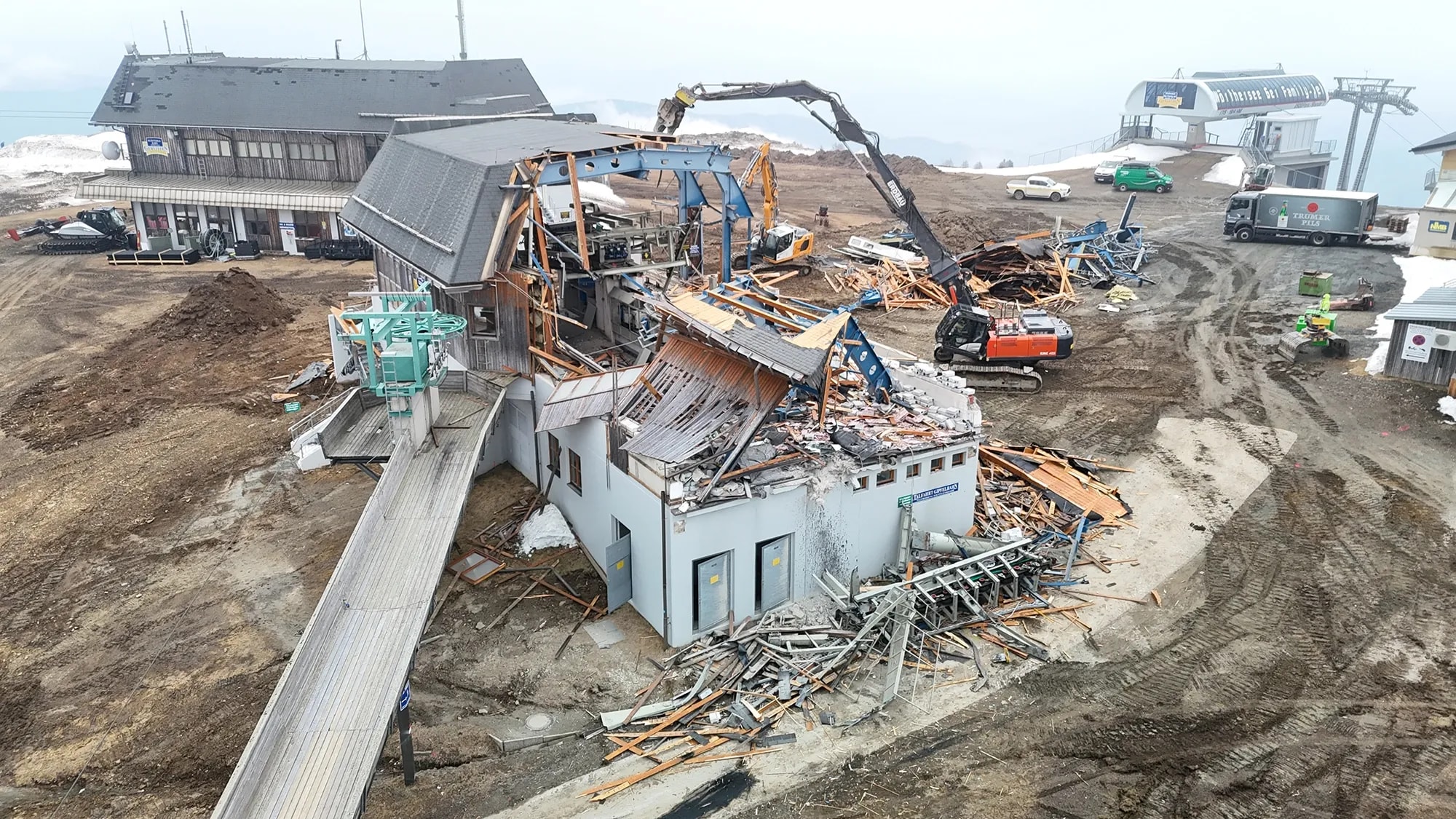 Bautagebuch Kanzelbahn II Gerlitzen Alpe