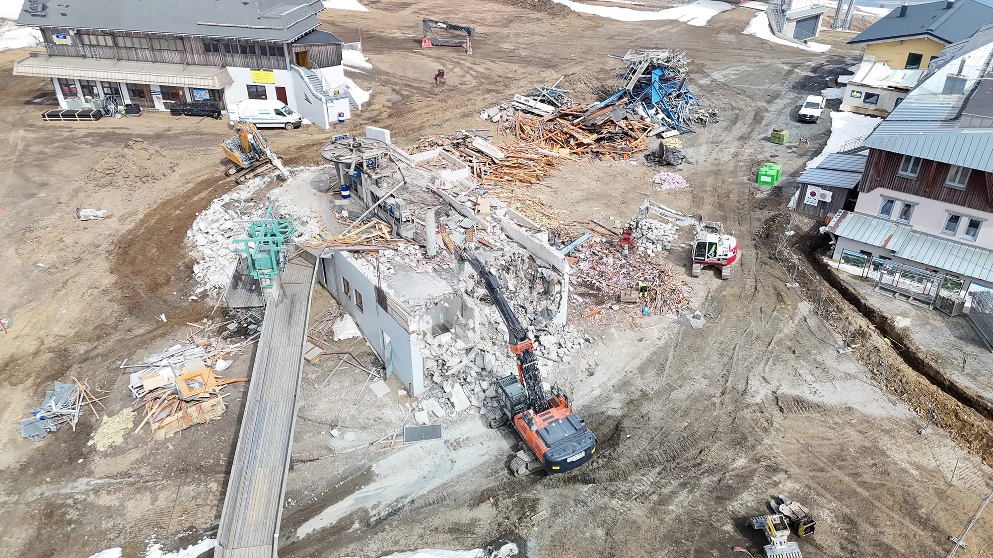 Bautagebuch Kanzelbahn II Gerlitzen Alpe