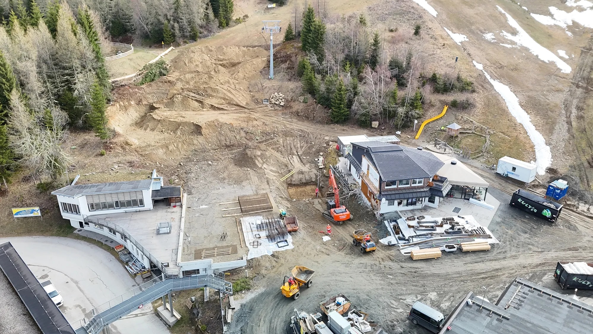 Bautagebuch der Kanzelbahn II Gerlitzen Alpe