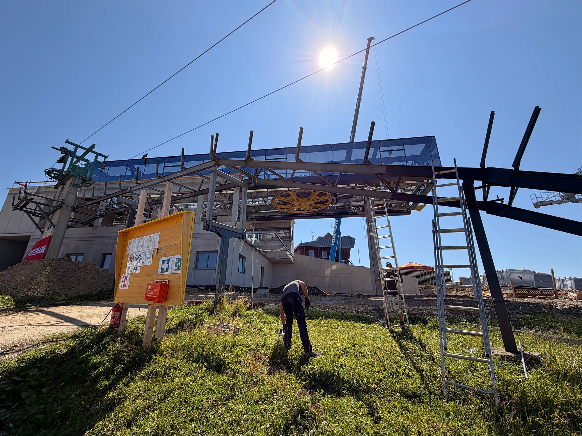 Bautagebuch Kanzelbahn II Gerlitzen Alpe