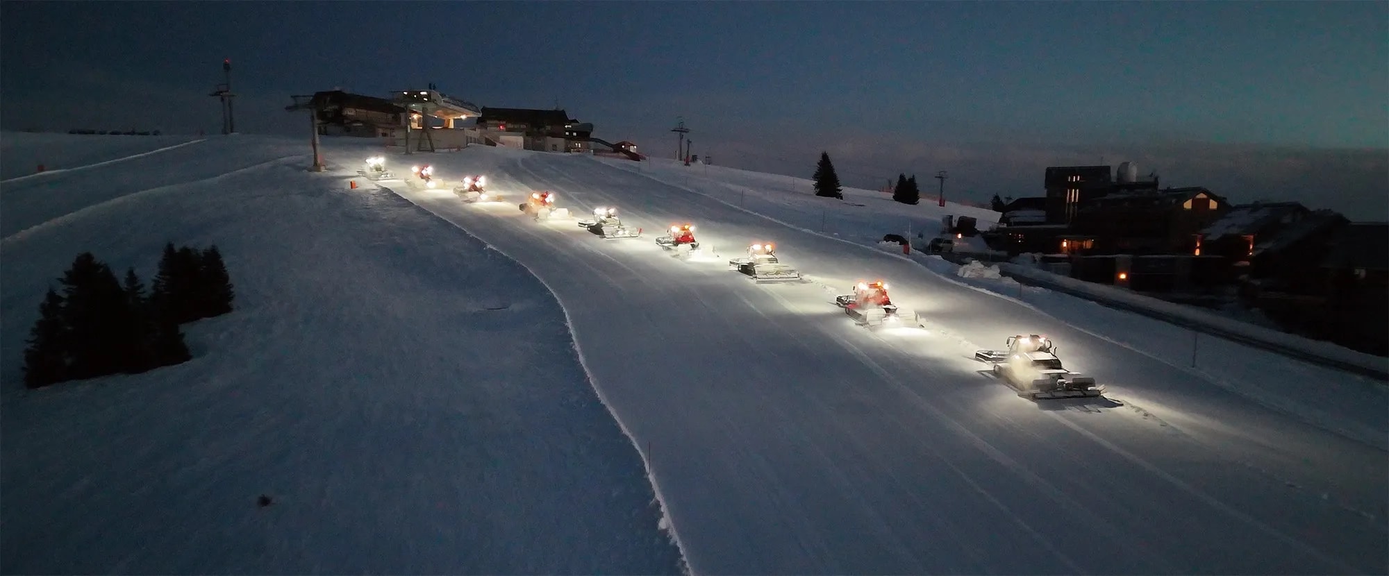 Pistenpräparierung auf der Gerlitzen Alpe - Die besten Pisten im Zentrum Kärntens