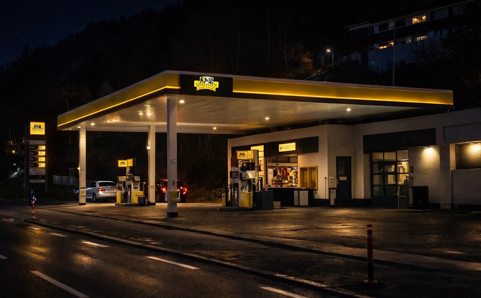 Tankstelle Gerlitzen Kanzelbahn