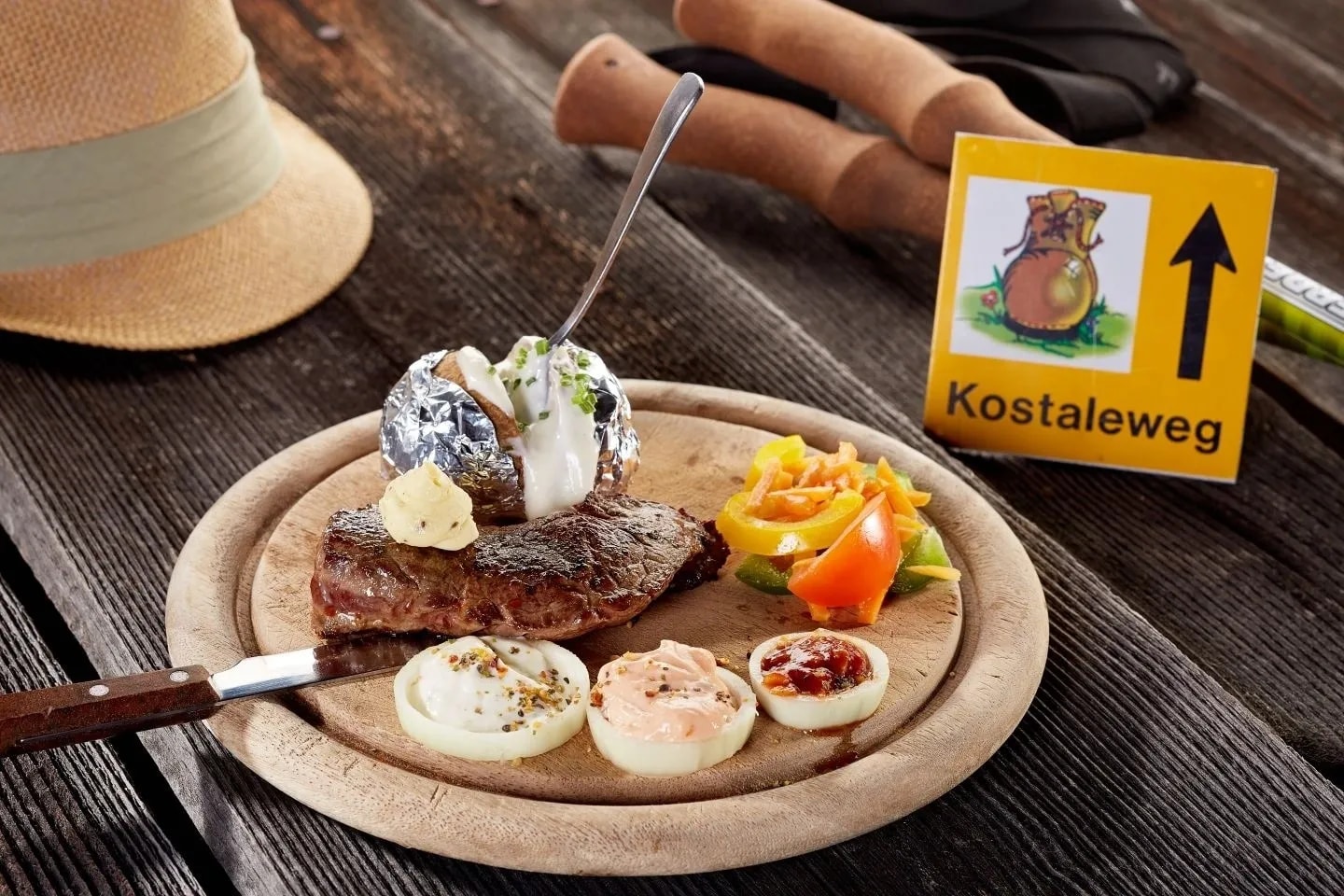 Über den Kostale Weg von Hütte zu Hütte auf der Gerlitzen Alpe