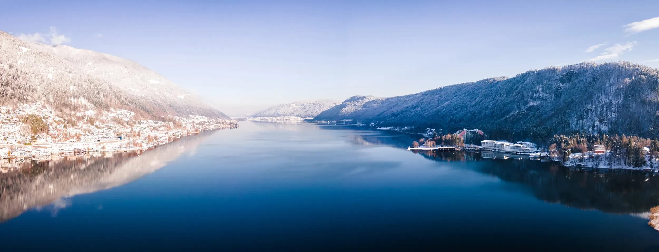 Ossiacher See im Winter - Vom Berg Zum See - Gerlitzen Alpe