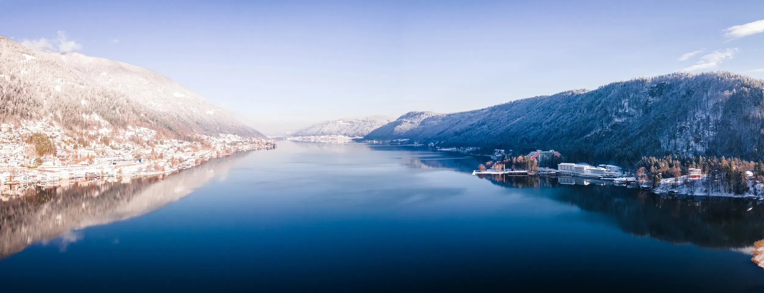 Ossiacher See im Winter - Vom Berg Zum See - Gerlitzen Alpe