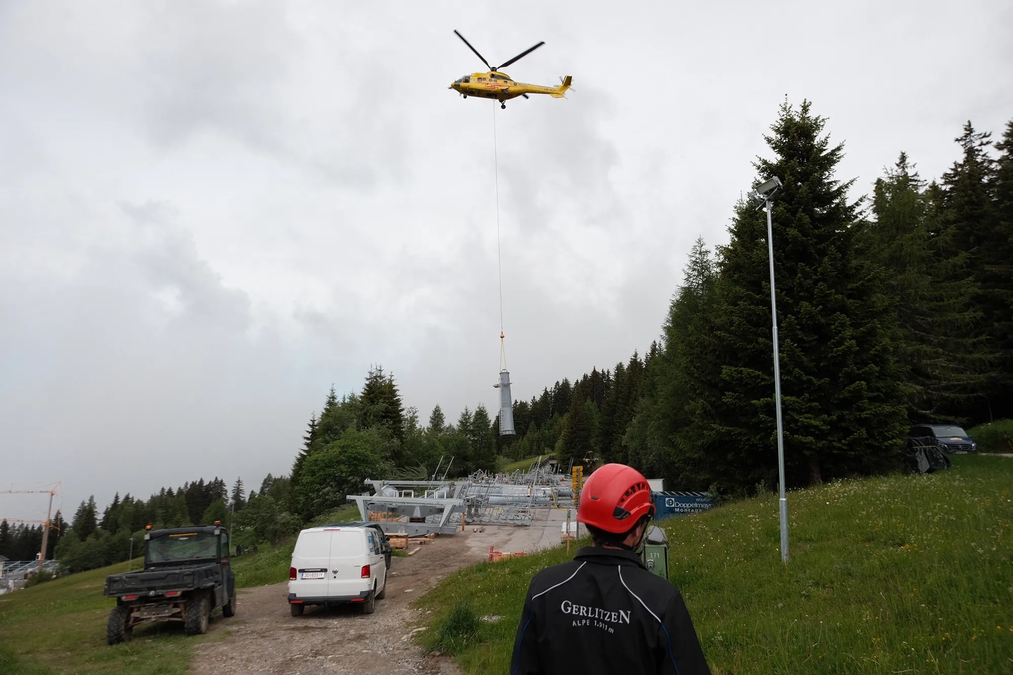 Bautagebuch Kanzelbahn II Gerlitzen Alpe
