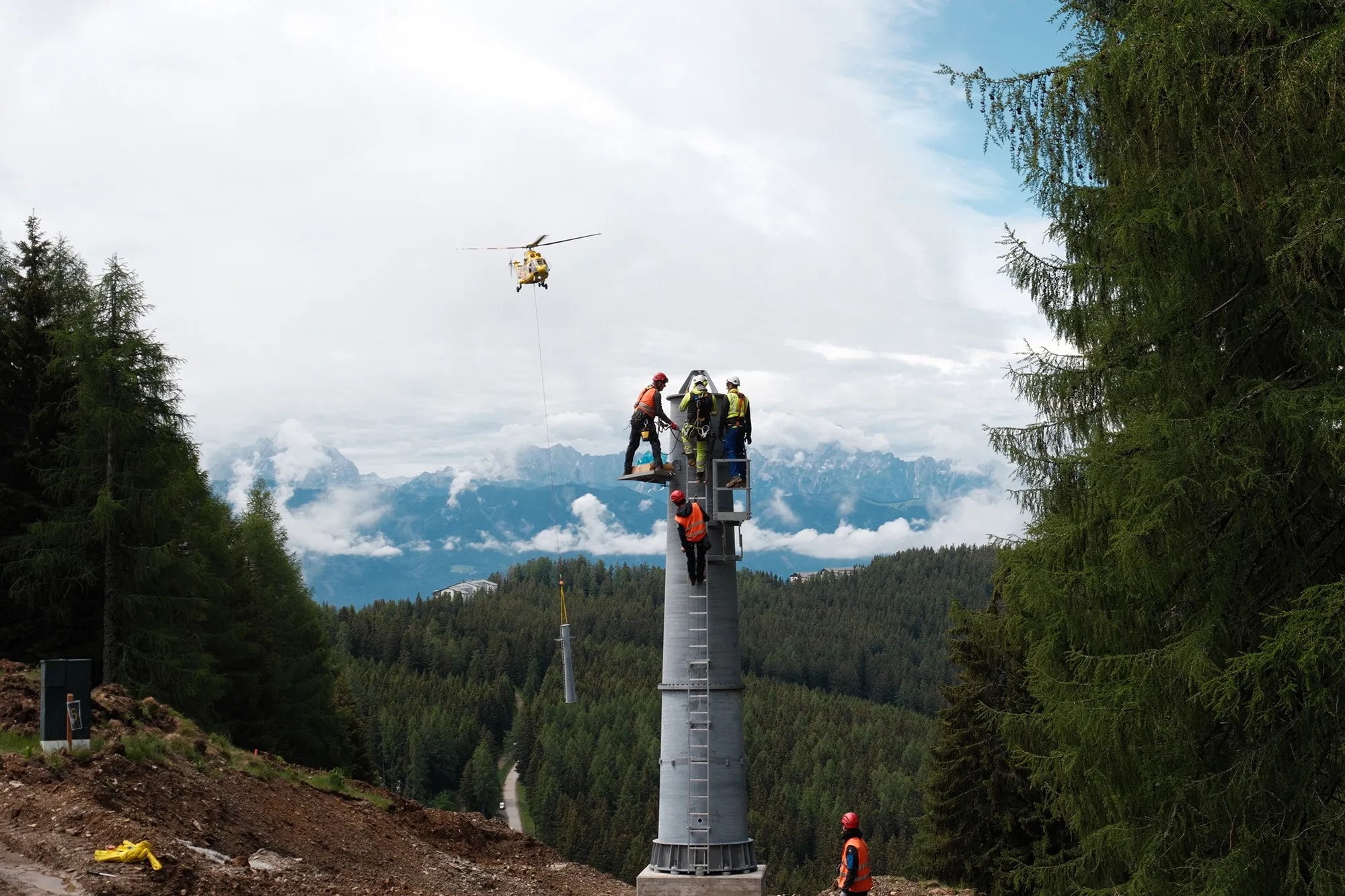 Bautagebuch Kanzelbahn II Gerlitzen Alpe