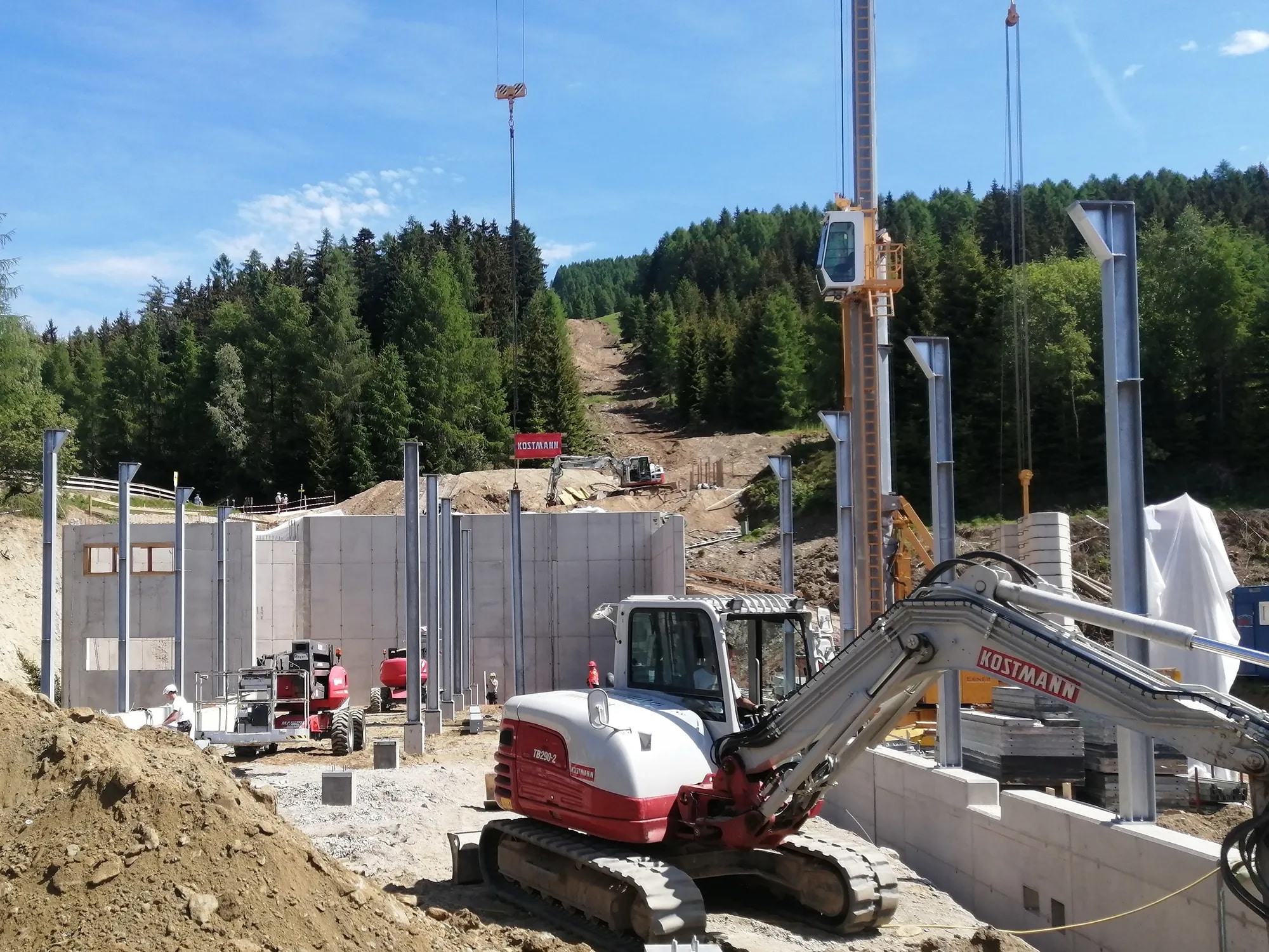 Bautagebuch Kanzelbahn II Gerlitzen Alpe