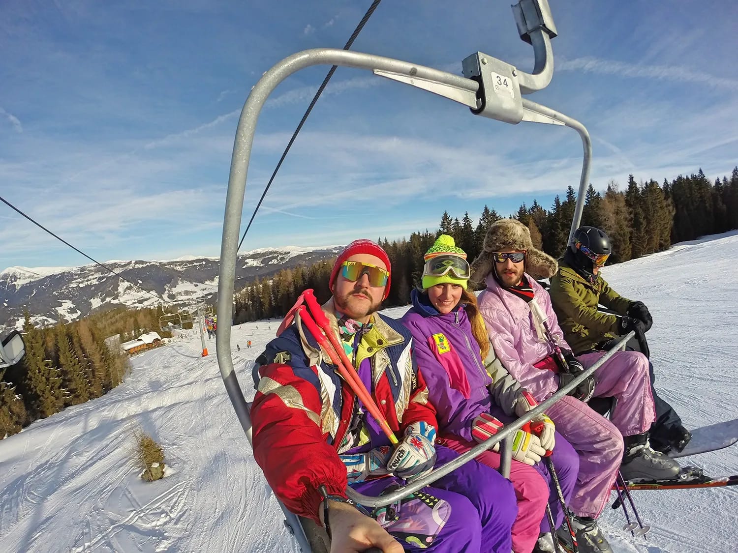 Retroskitag auf der Gerlitzen Alpe - Die besten Pisten im Zentrum Kärntens