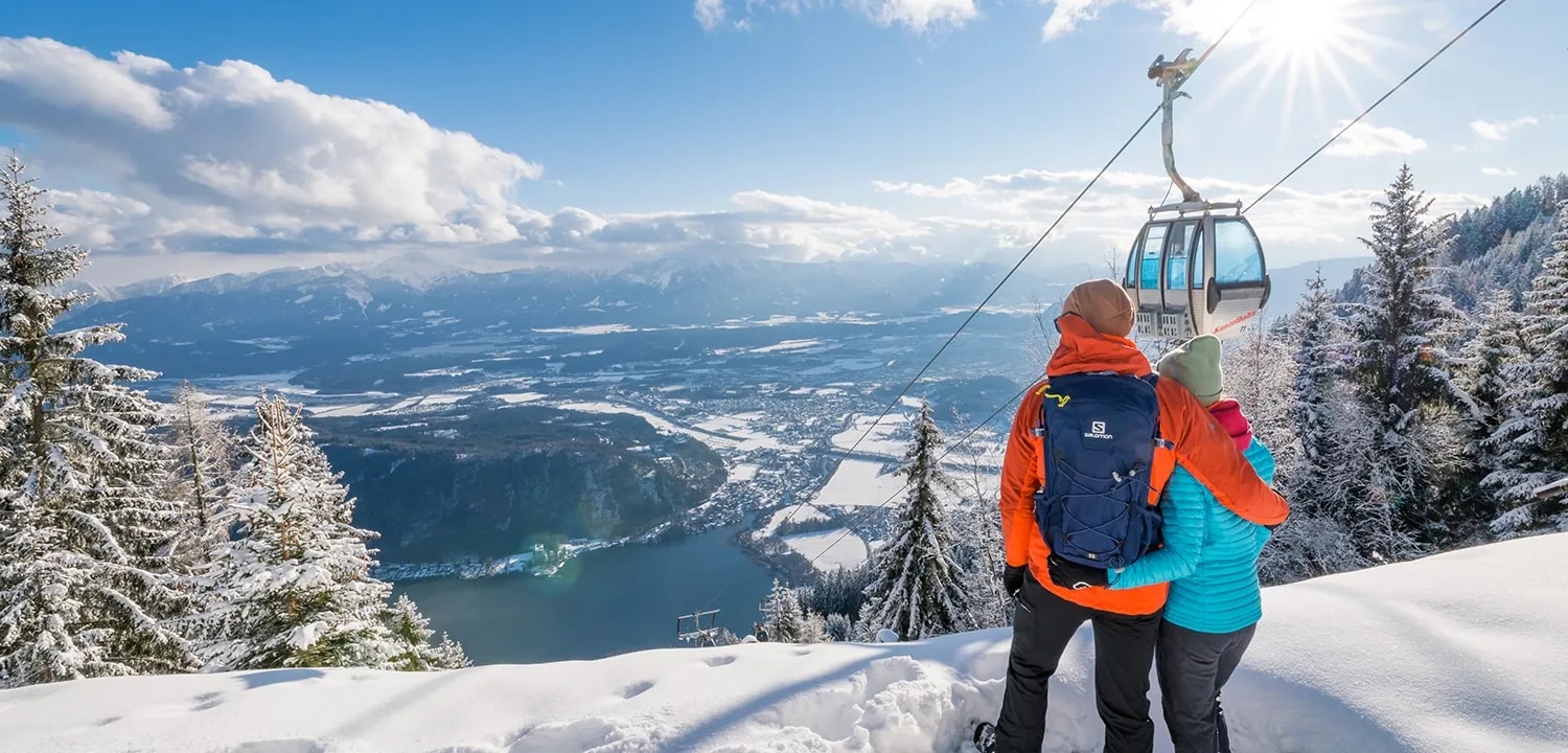 Winterwandern mit der Kärnten Card auf der Gerlitzen Alpe
