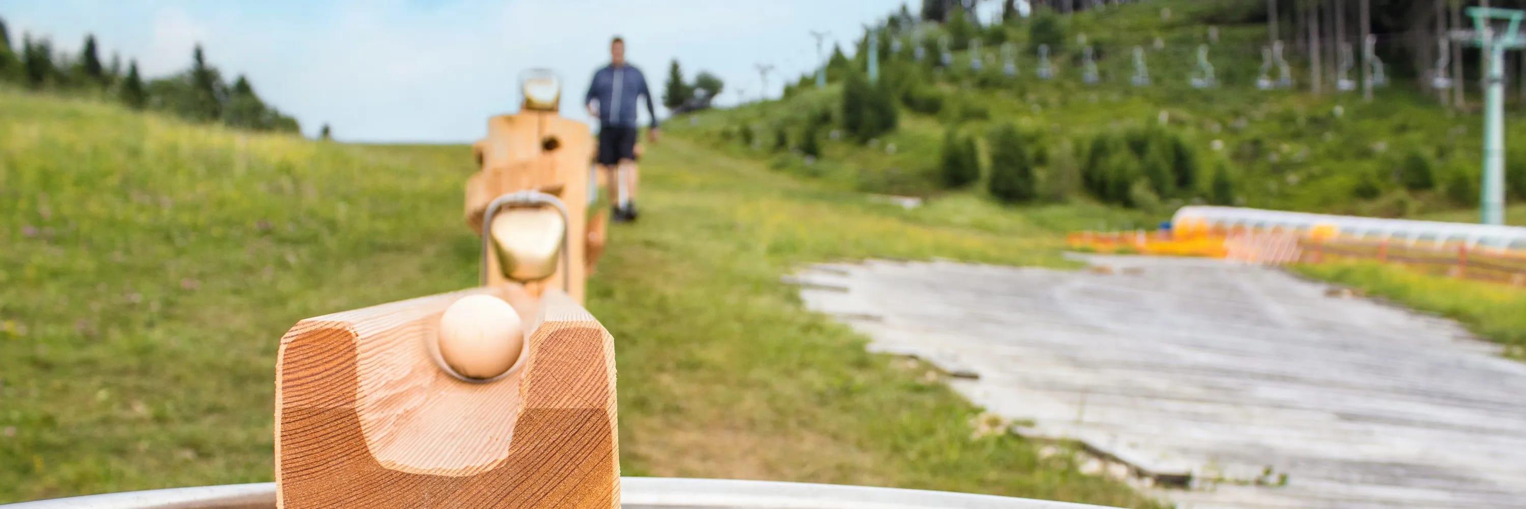 Holzkugelbahn auf der Gerlitzen Alpe